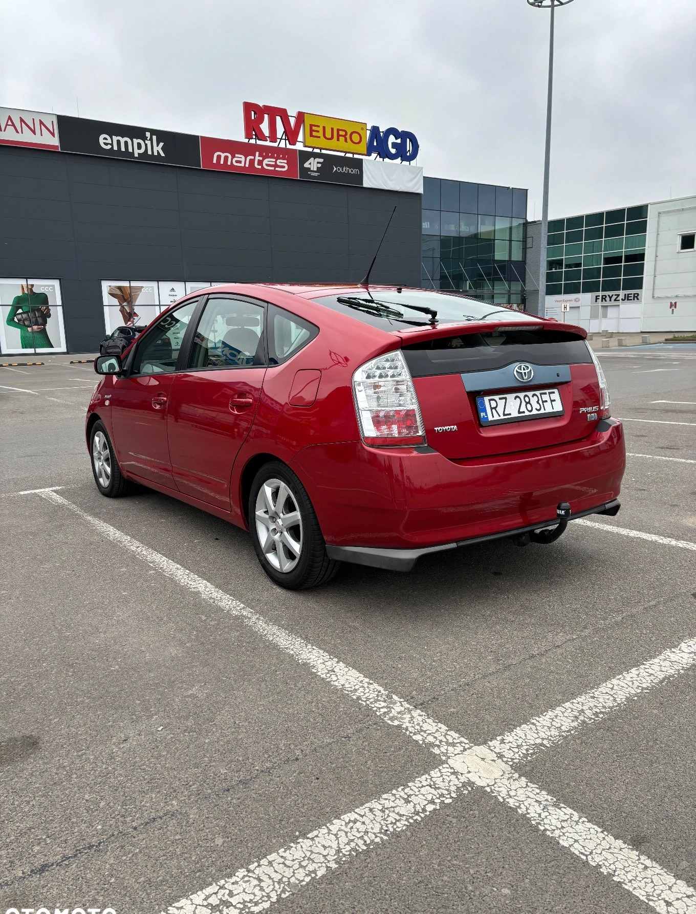 Toyota Prius cena 27800 przebieg: 153065, rok produkcji 2007 z Rzeszów małe 379